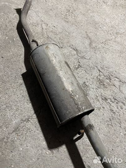 Задний бачок глушитель