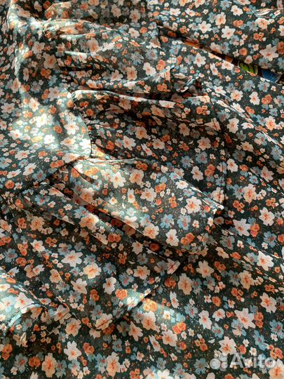 Блузка Mango цветочная