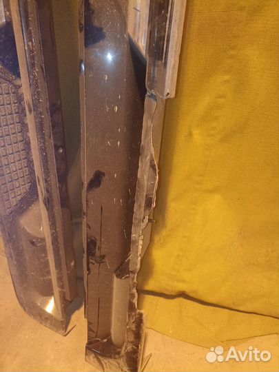 SsangYong Kyron Подножки накладка на пороги