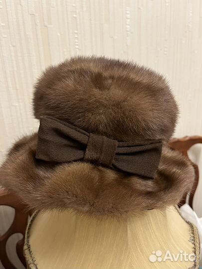 Шляпа женская норковая