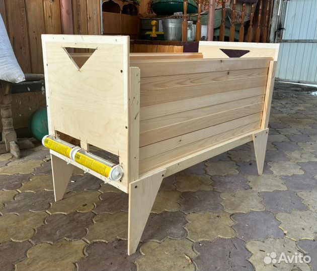 Брудер для цыплят деревянный