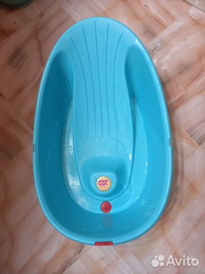 Ванночка для купания с термометром