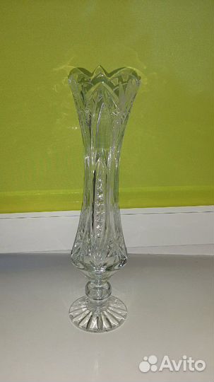 Хрустальная ваза