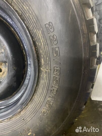 Запаска УАЗ И-502 225/85 R15c