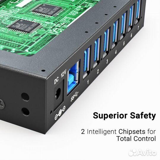 USB-hub 7 разъемов USB 3.0