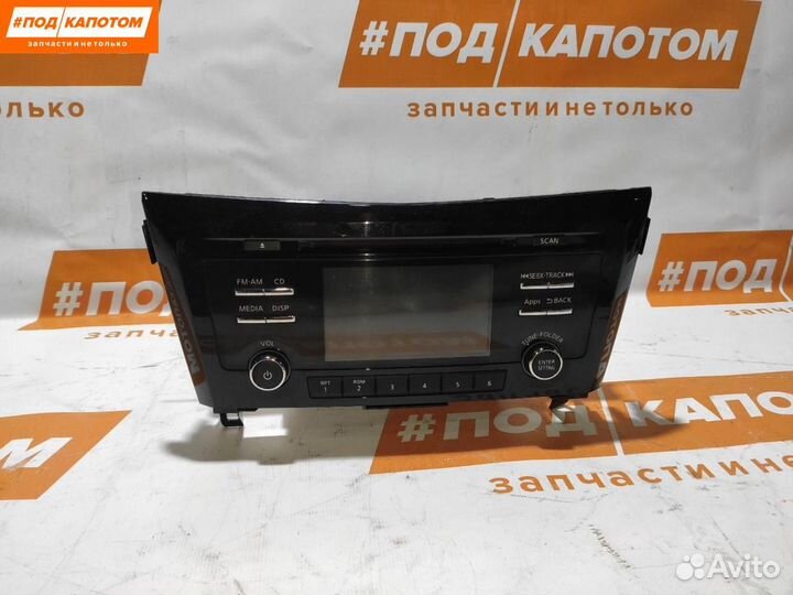 Магнитола Nissan Qashqai 2 2015 281854CG0E