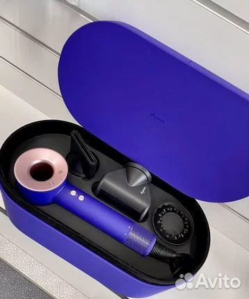 Фен Dyson Supersonic HD07. Синий. Новый