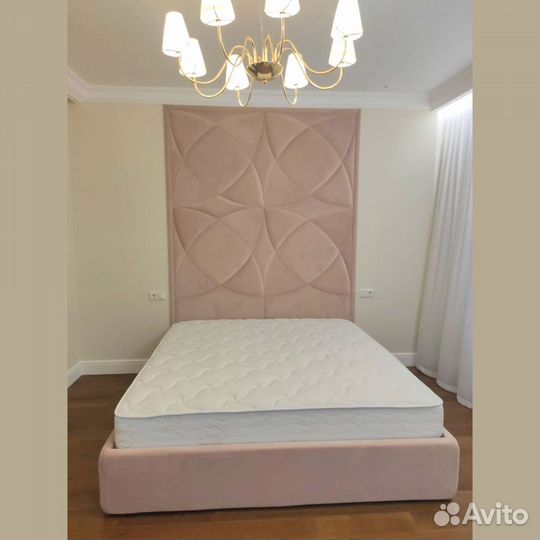 Мягкие стеновые панели в спальне