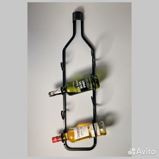 Бутылочница на стену / держатель для бутылок