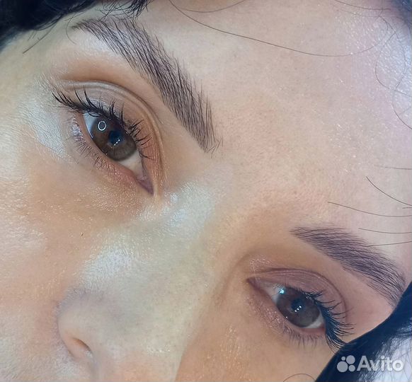 Оформление бровей