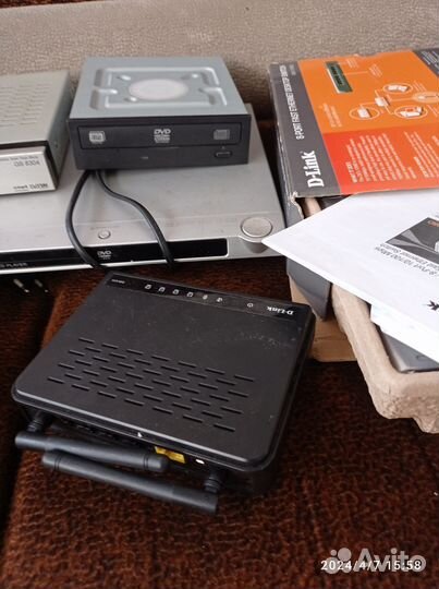 Модем роутер,рессивер,двд