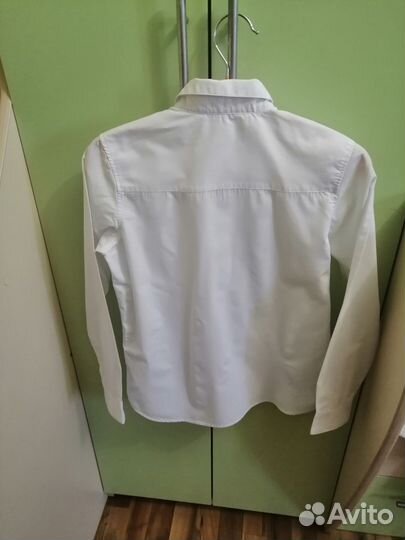Рубашка белая H&M, р. 146