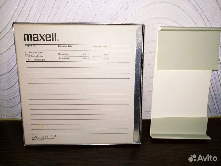 Музыка Dire Straits на катушке Maxell LN35-90