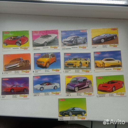 Вкладыши от жвачки turbo супер 331-400, turbo 51