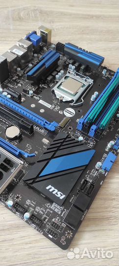 MSI Z97 U3 Plus i3-4130 2x8Гб 1600mhz XMP