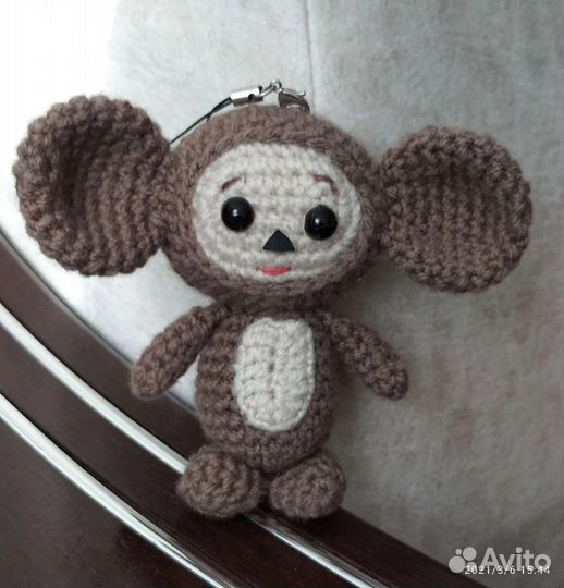 Чебурашка-брелок