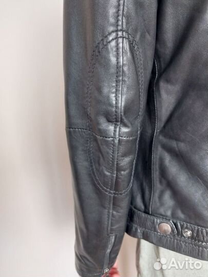 Кожаная куртка мужская снежная королева