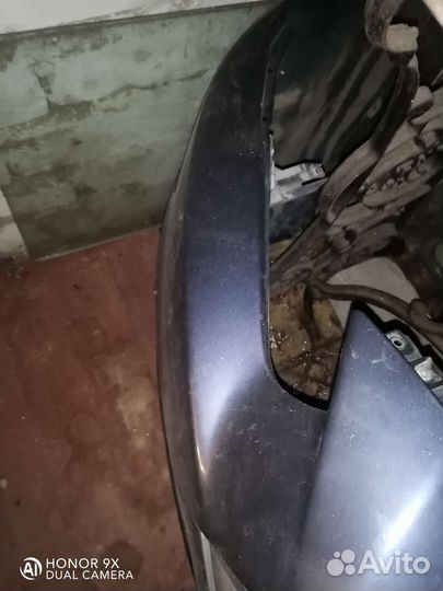 Передний бампер на lancer 10