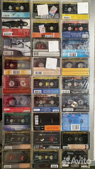 Кассеты запечатанные иностр рок и поп список 4