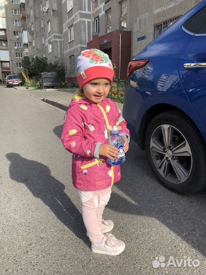 Комплект шапка и снуд 3-5 лет на девочку