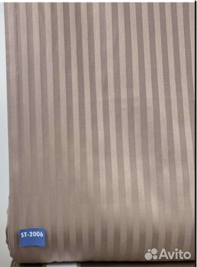 Ткань страйп сатин Турция