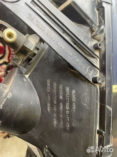 Фара renault duster левая