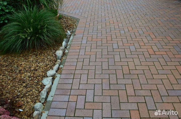 Тротуарная плитка паутина