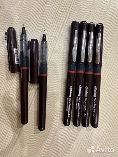 Rotring Оигинальные чехские капилярные ручки
