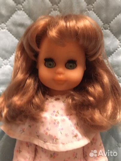 Продано.Кукла с длинными волосами Гдр