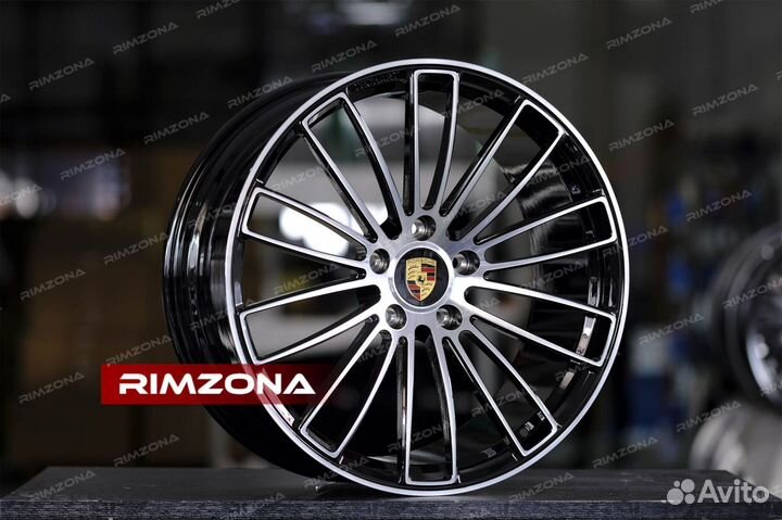 Кованые диски R21 на Porsche Taycan