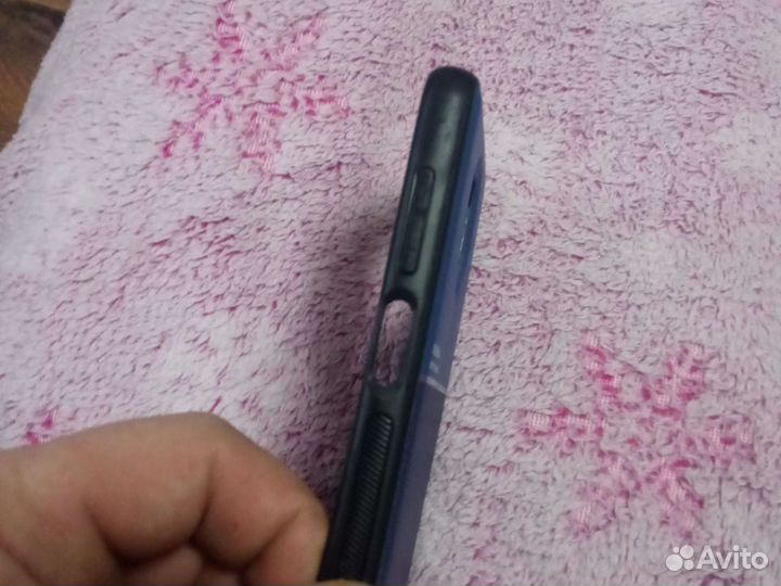 Чехол магнитный Redmi Note 9 Pro+Blue