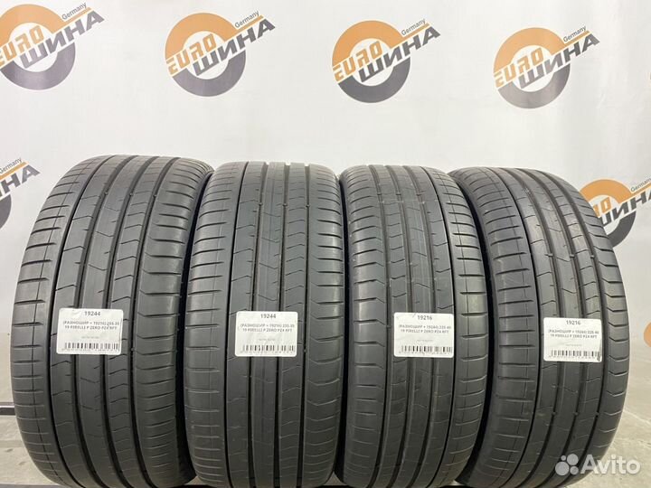 Pirelli P Zero PZ4 225/40 R19 и 255/35 R19