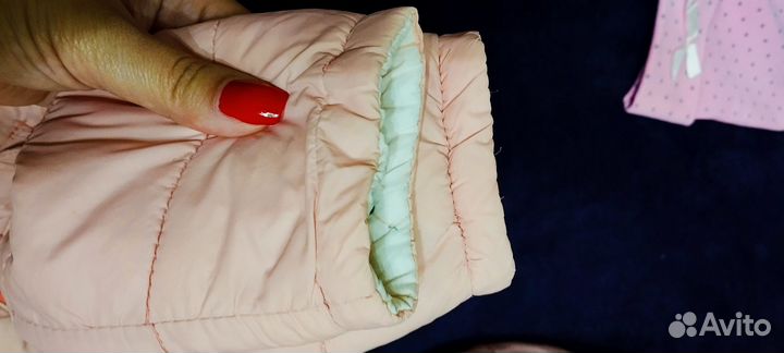 Куртка весна/осень, сапоги резиновые и шапочка