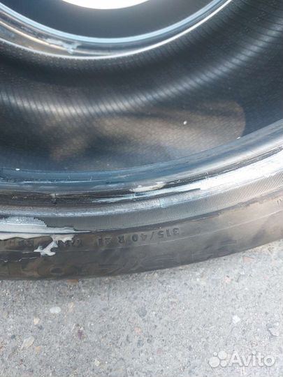 Continental ContiSportContact 6 275/45 R21 и 315/40 R21 110Y