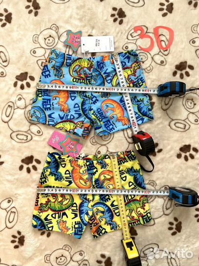 Плавки для мальчика с динозаврами новые р. 98-134