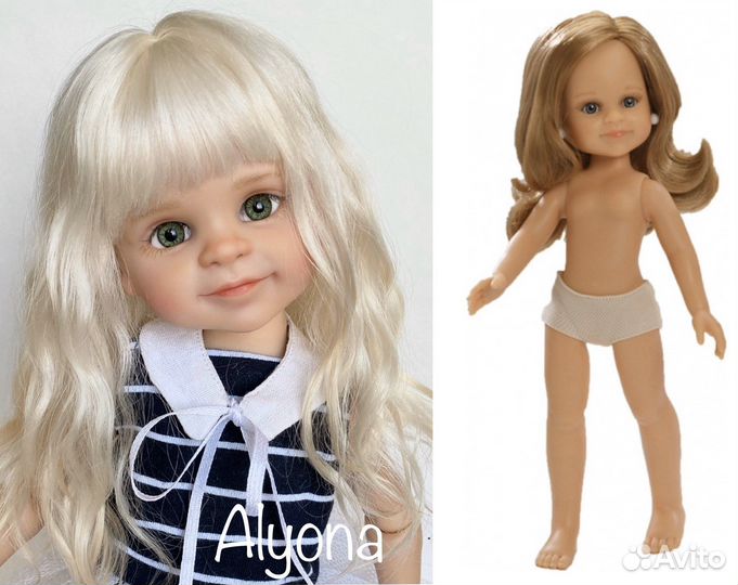 Ооак, роспись, переделка кукол Paola Reina и др