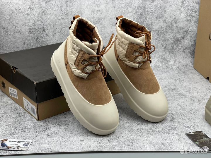 Ugg Classic Mini Lace-Up Chestnut Whitecap