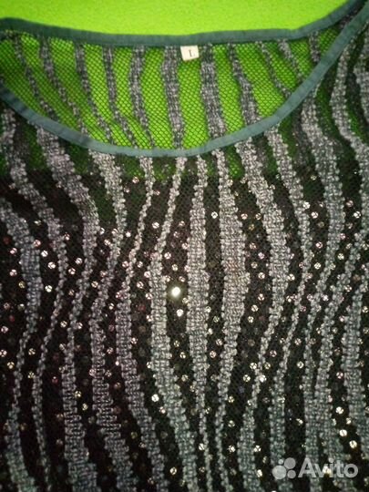 Красивое,блестящее платье размер 44-48