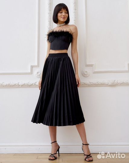 Юбка плиссе 46-50