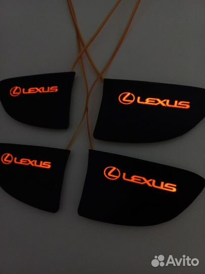 Led Подсветка дверных ручек салона Lexus RX 350