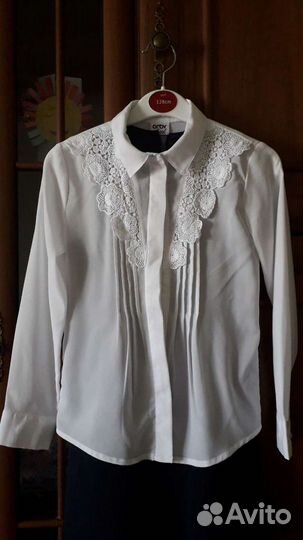 Блузка школьная 122