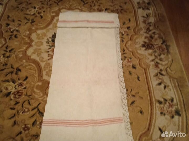 Рушник старинный русский СССР Лён