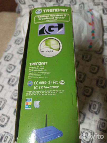 Роутер Trendnet TEW-432BRP