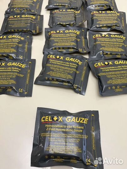 Гемостатический бинт celox