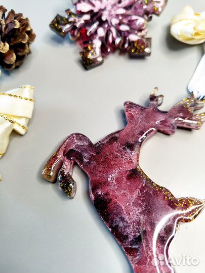 Елочные игрушки набор 5шт