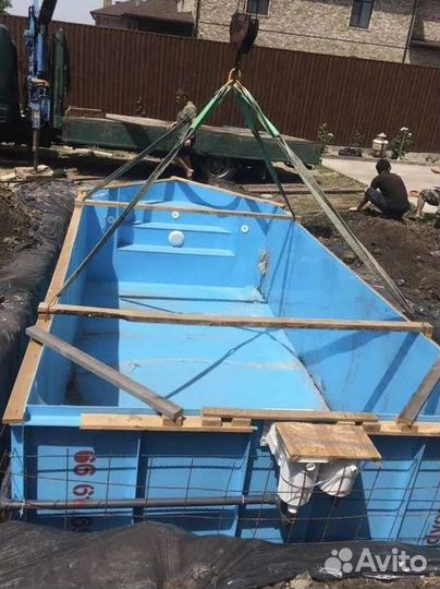 Пластиковый бассейн