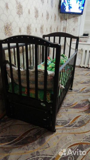 Детская кроватка Можга красная звезда Регина