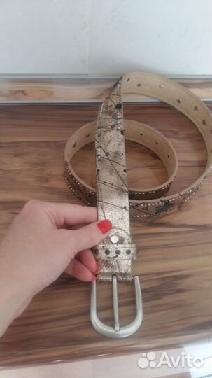 Кожанный ремень новый Хай Гарден Итилия