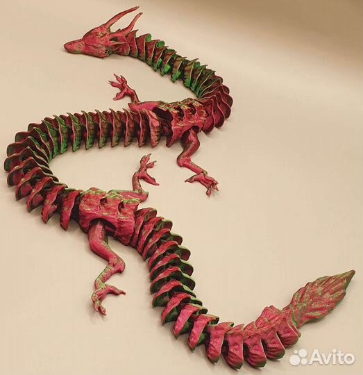 Дракон аниме подвижный игрушка