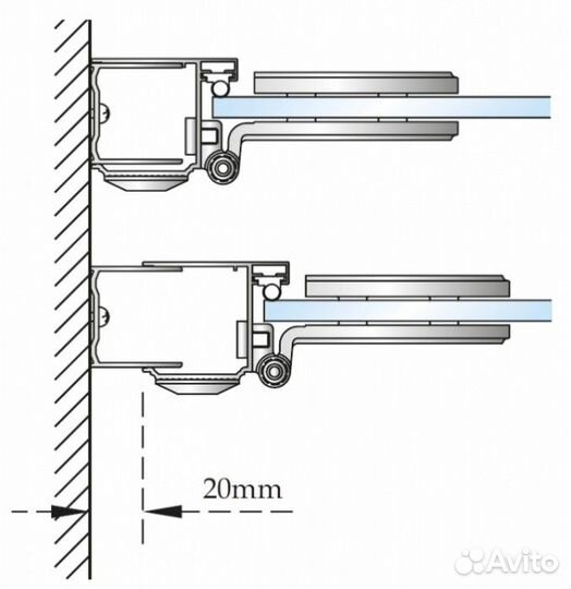 Душевой уголок Burlington Slider C16+C8S+C11